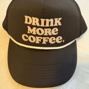 Dutch Bros Black and White Trucker Hat